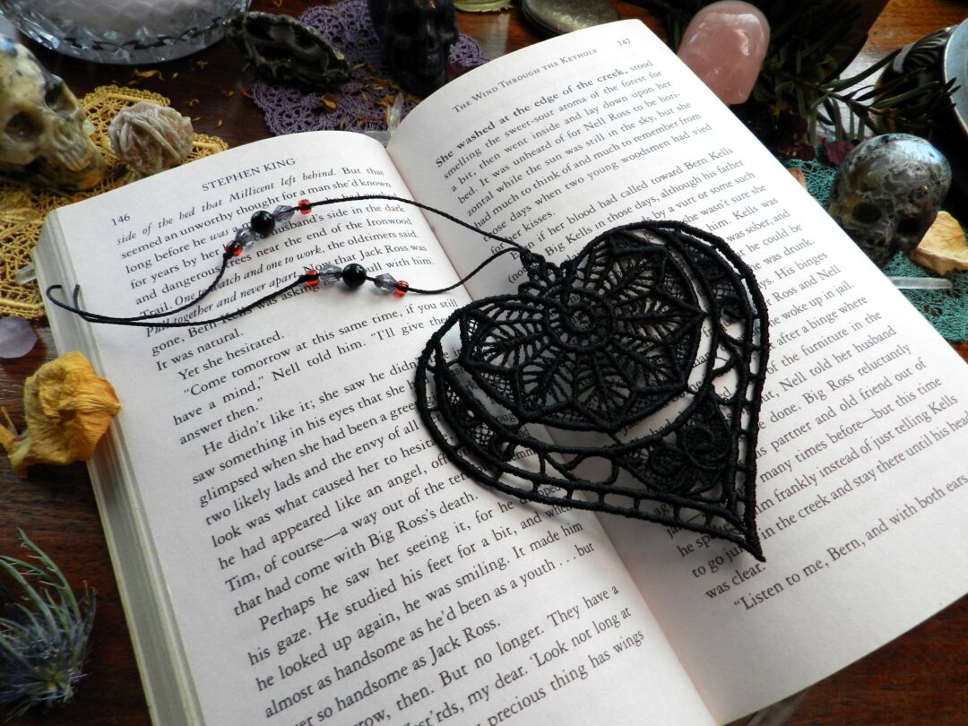 Goth Heart Bookmark