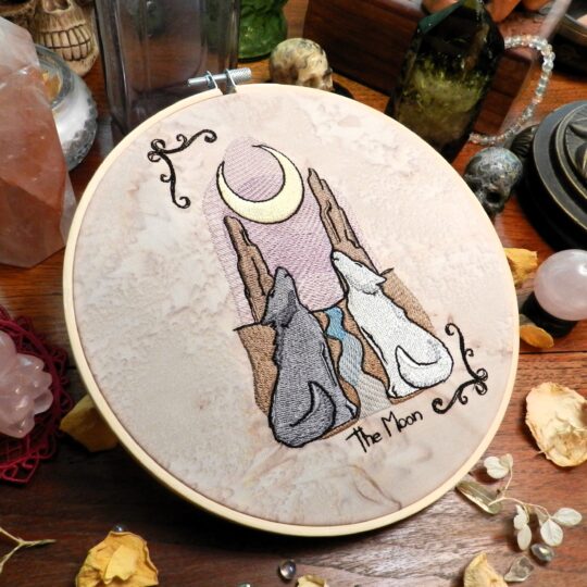 The Moon Tarot Card