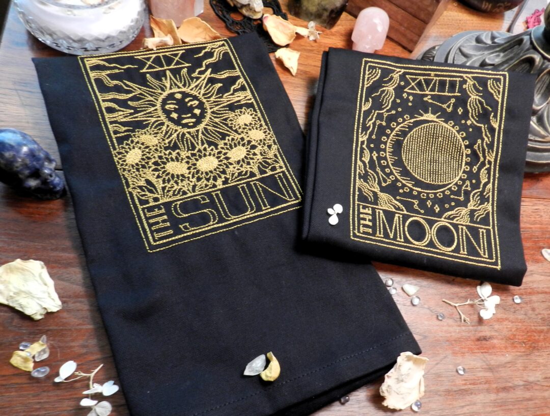 Sun and Moon Tarot Towels