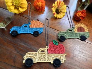 Harvest Truck Ornaments